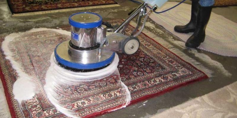 شوینده های فومی در قالیشویی 