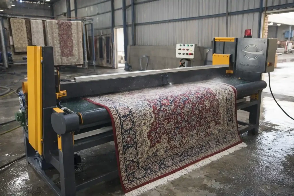 دستگاه پرزگیر فرش اتوماتیک